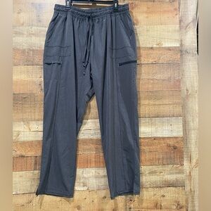Scrub Star Extra Long Gray Scrub Uniform Pants Size 2XL Tall